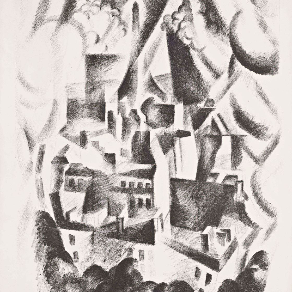 Robert Delaunay — Ла фенетр над ла Виллем (Луайе и Перуссо, 4)