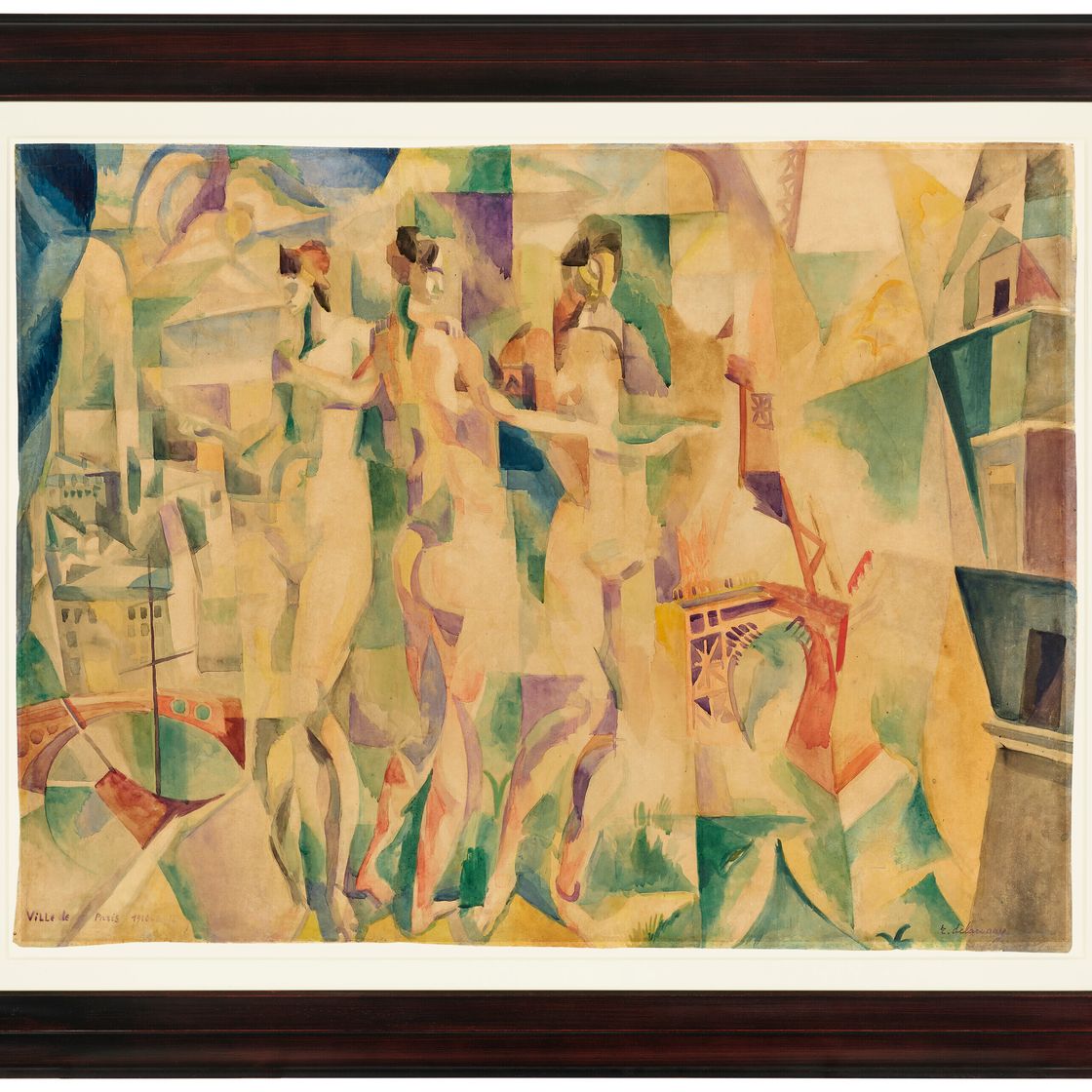 Robert Delaunay — Город Париж, изображение 3