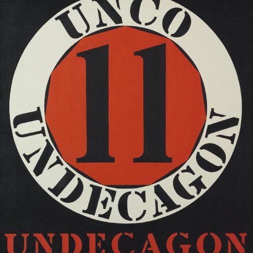 Robert Indiana — Недекагон