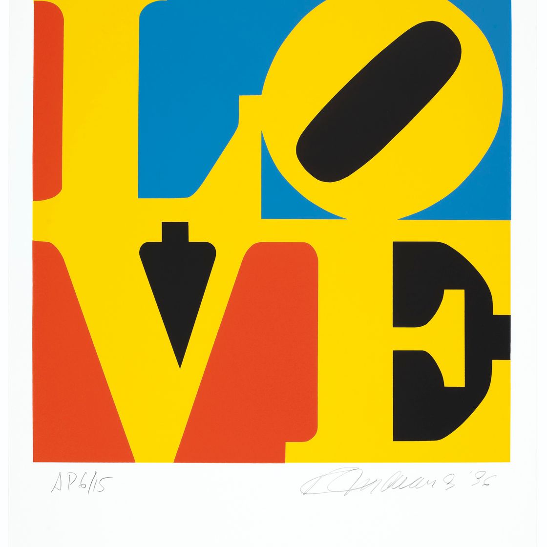 Robert Indiana — Книга любви, изображение 12