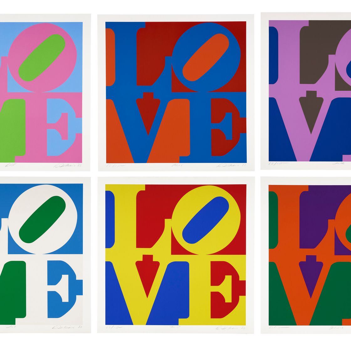Robert Indiana — Сад любви, изображение 1