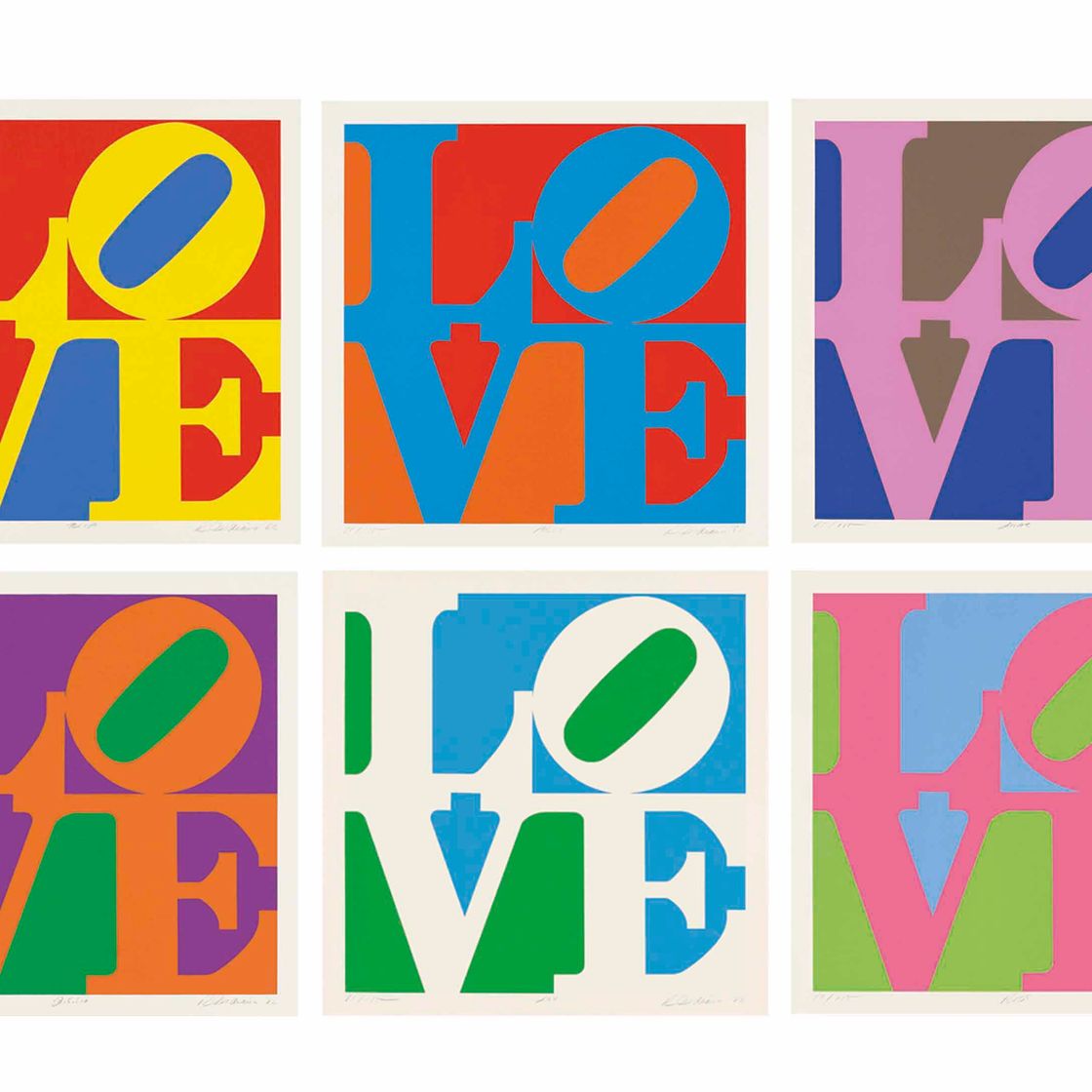 Robert Indiana — Сад любви, изображение 1