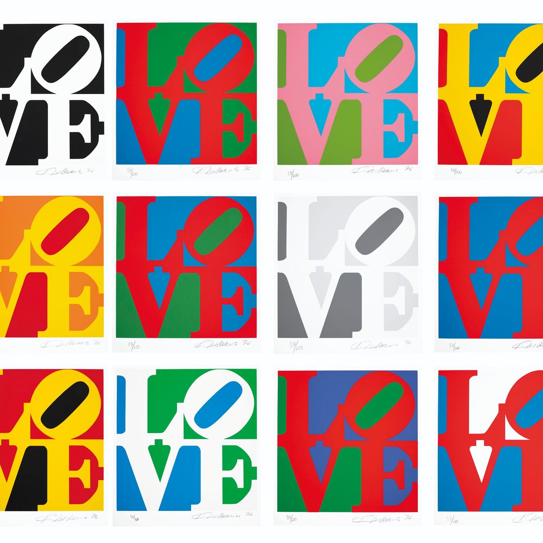 Robert Indiana — Книга любви, изображение 1