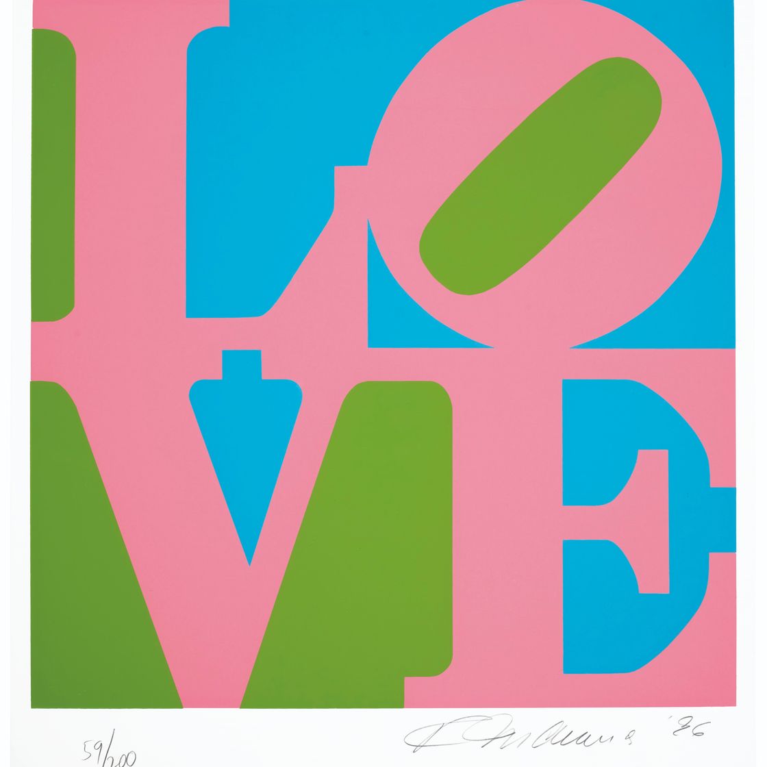 Robert Indiana — Книга любви, изображение 12