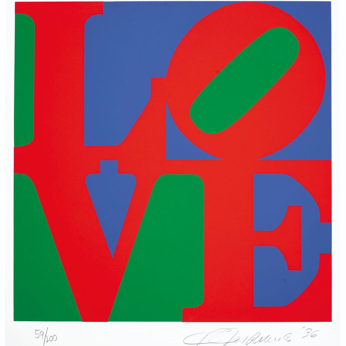 Robert Indiana — Книга любви, изображение 4