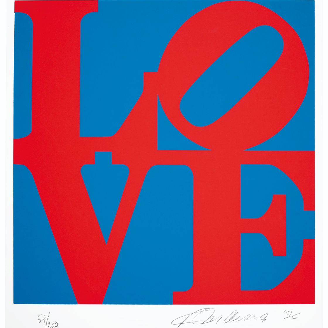 Robert Indiana — Книга любви, изображение 7
