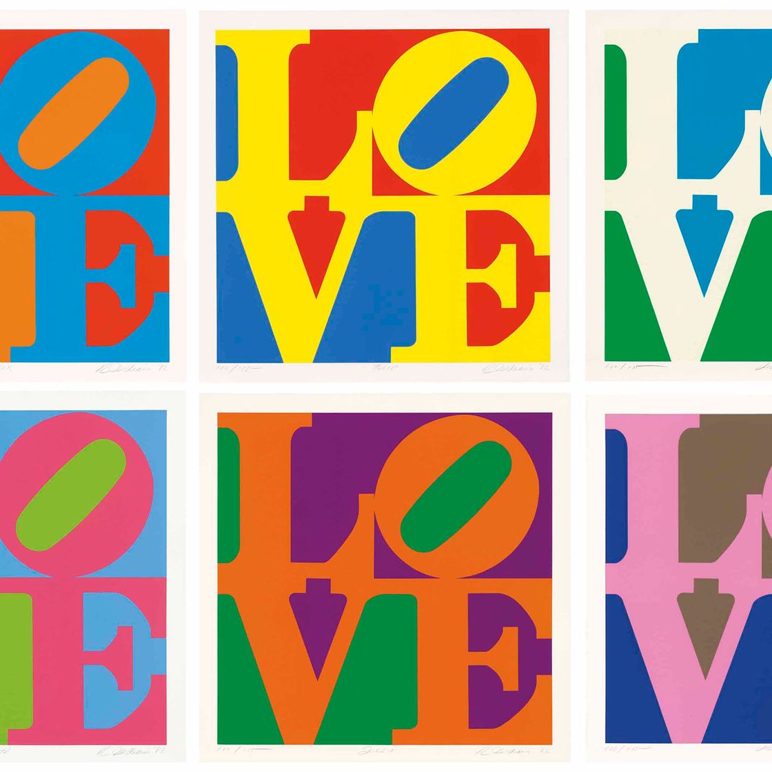 Robert Indiana — Сад любви, изображение 1
