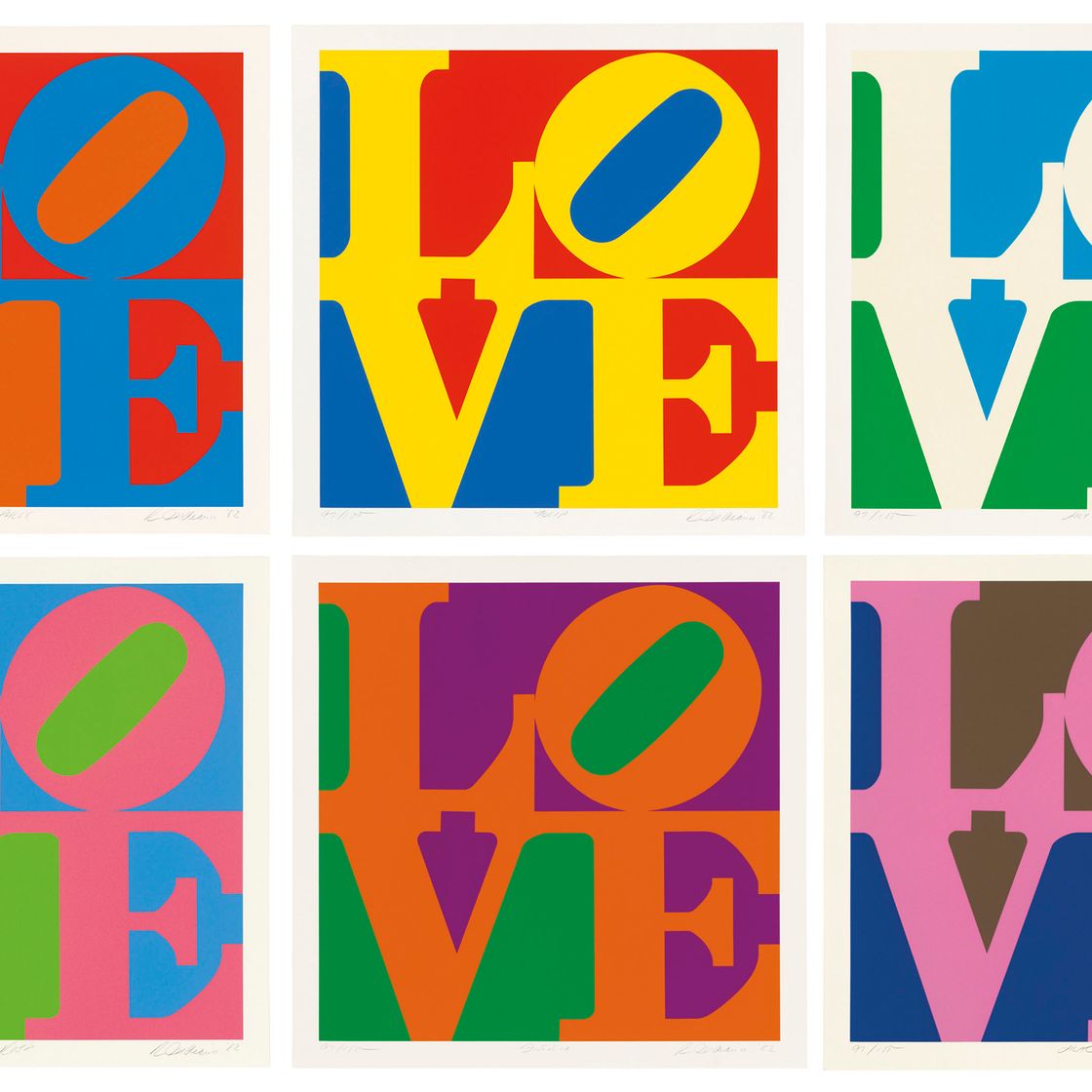 Robert Indiana — Сад любви, изображение 1