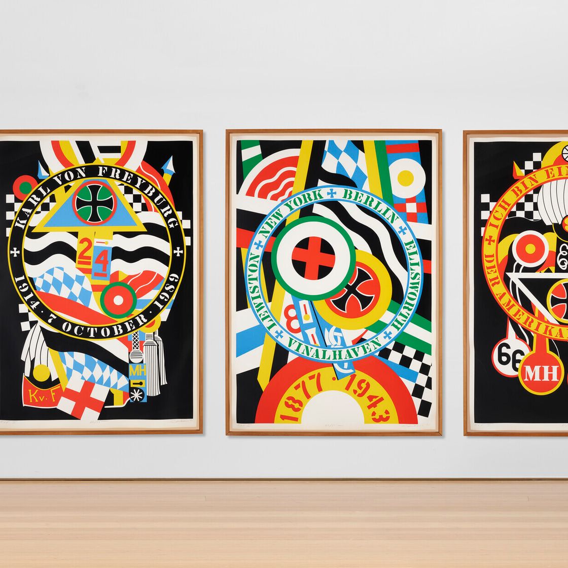 Robert Indiana — Элегии Хартли: Берлинская серия, изображение 1