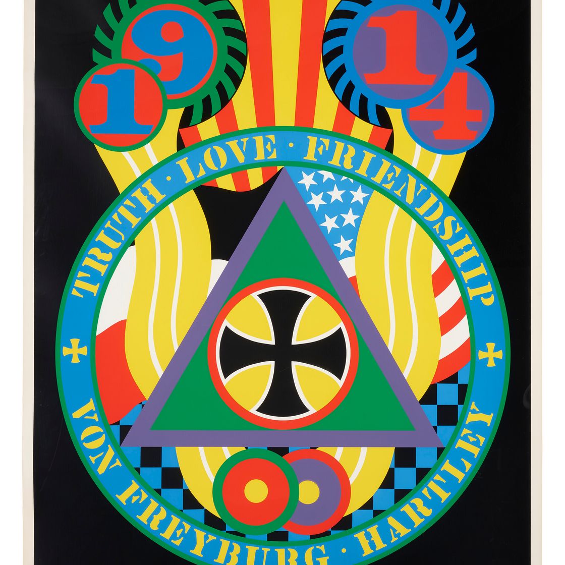 Robert Indiana — Элегии Хартли: Берлинская серия, изображение 6