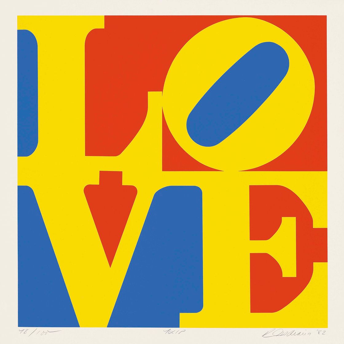 Robert Indiana — Сад любви (Шихан, 126-131), изображение 2