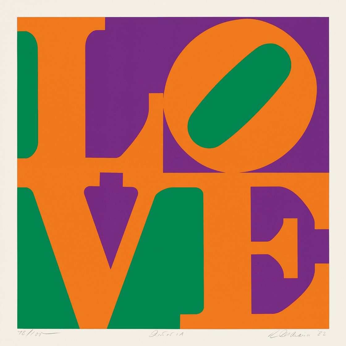 Robert Indiana — Сад любви (Шихан, 126-131), изображение 3