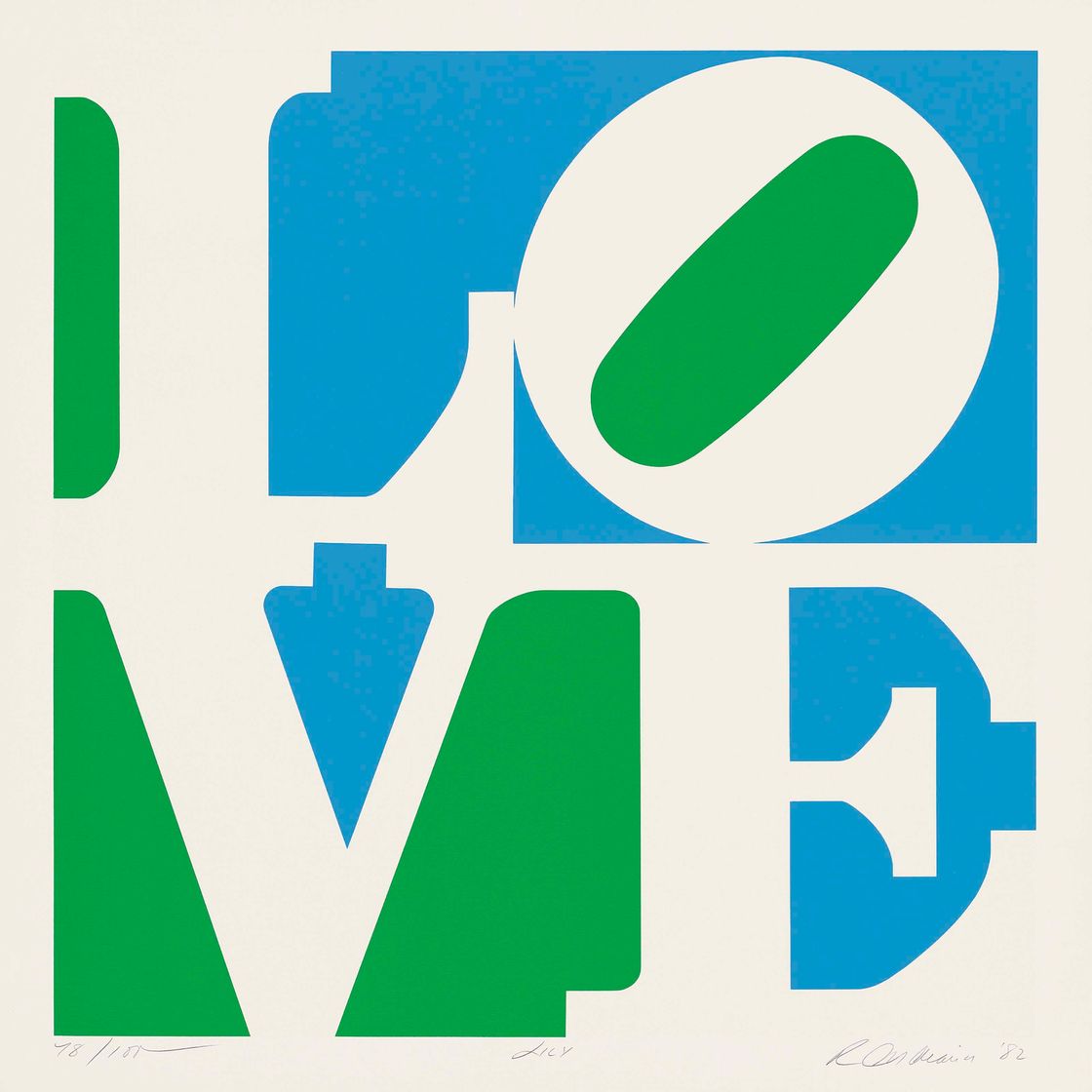 Robert Indiana — Сад любви (Шихан, 126-131), изображение 4