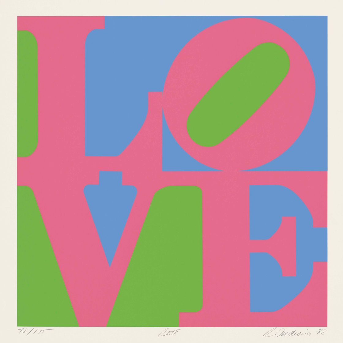Robert Indiana — Сад любви (Шихан, 126-131), изображение 7