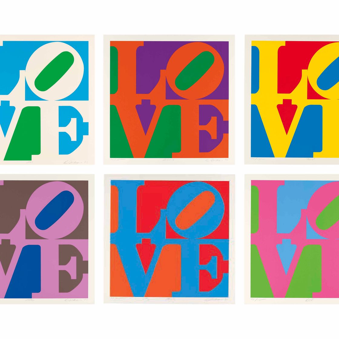 Robert Indiana — Сад любви