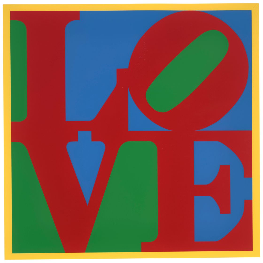 Robert Indiana — Гелиотерапевтическая любовь, изображение 1