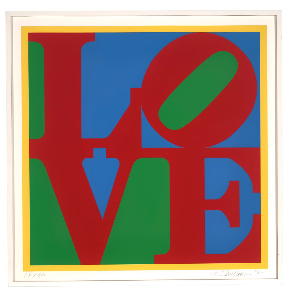 Robert Indiana — Гелиотерапевтическая любовь, изображение 2