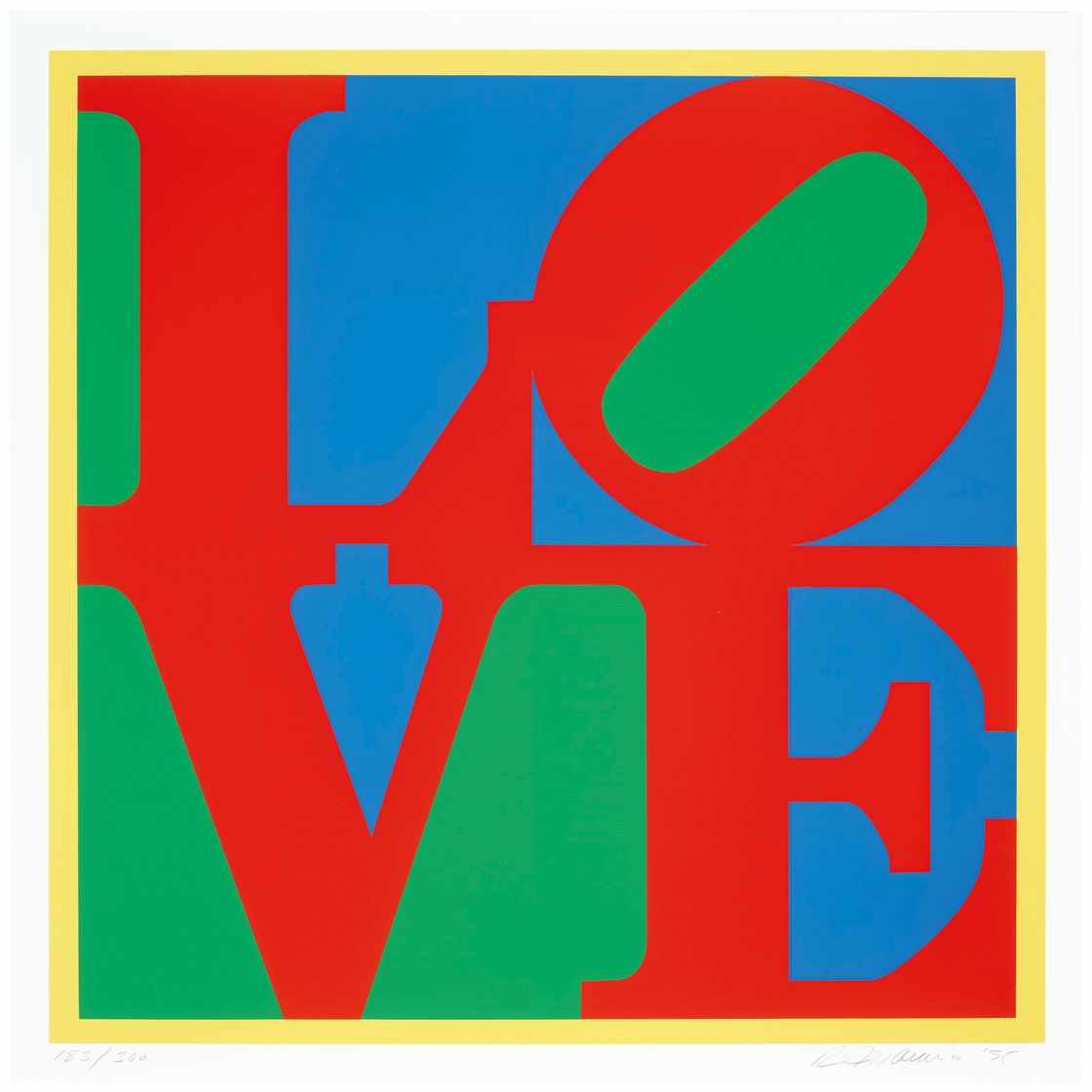 Robert Indiana — Гелиотерапевтическая любовь