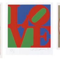 Robert Indiana — "Американская мечта", Эль-Сегундо, Калифорния, современное ателье Marco Fine Arts, 1997