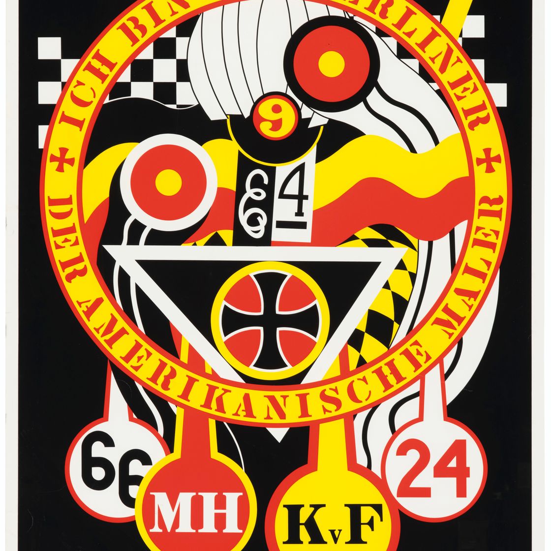 Robert Indiana — Элегии Хартли: Берлинская серия, изображение 2