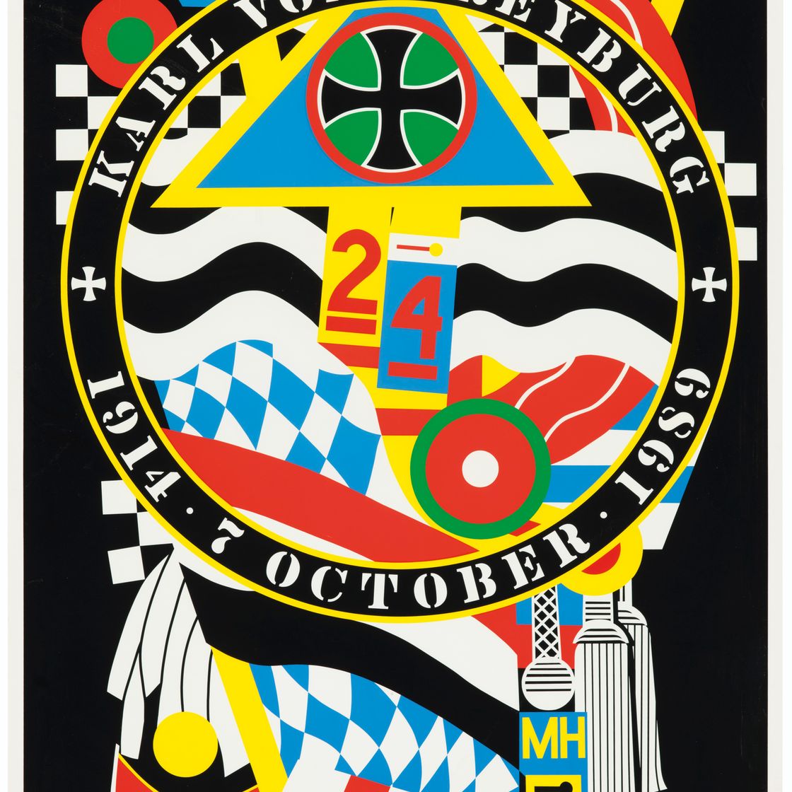 Robert Indiana — Элегии Хартли: Берлинская серия, изображение 3