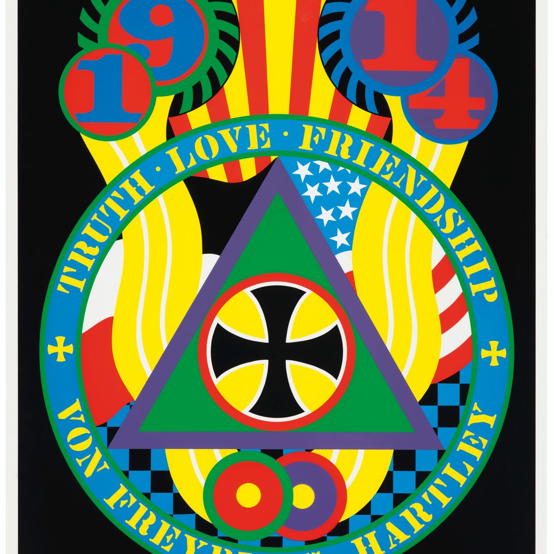 Robert Indiana — Элегии Хартли: Берлинская серия, изображение 4