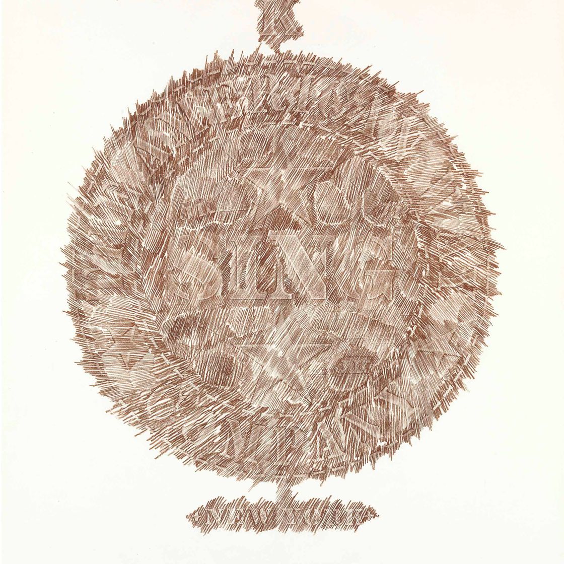 Robert Indiana — По-американски: Пой (K)