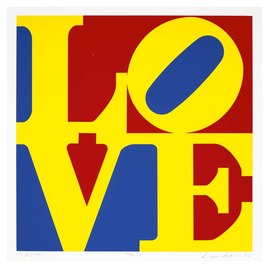 Robert Indiana — Тюльпан из Сада любви