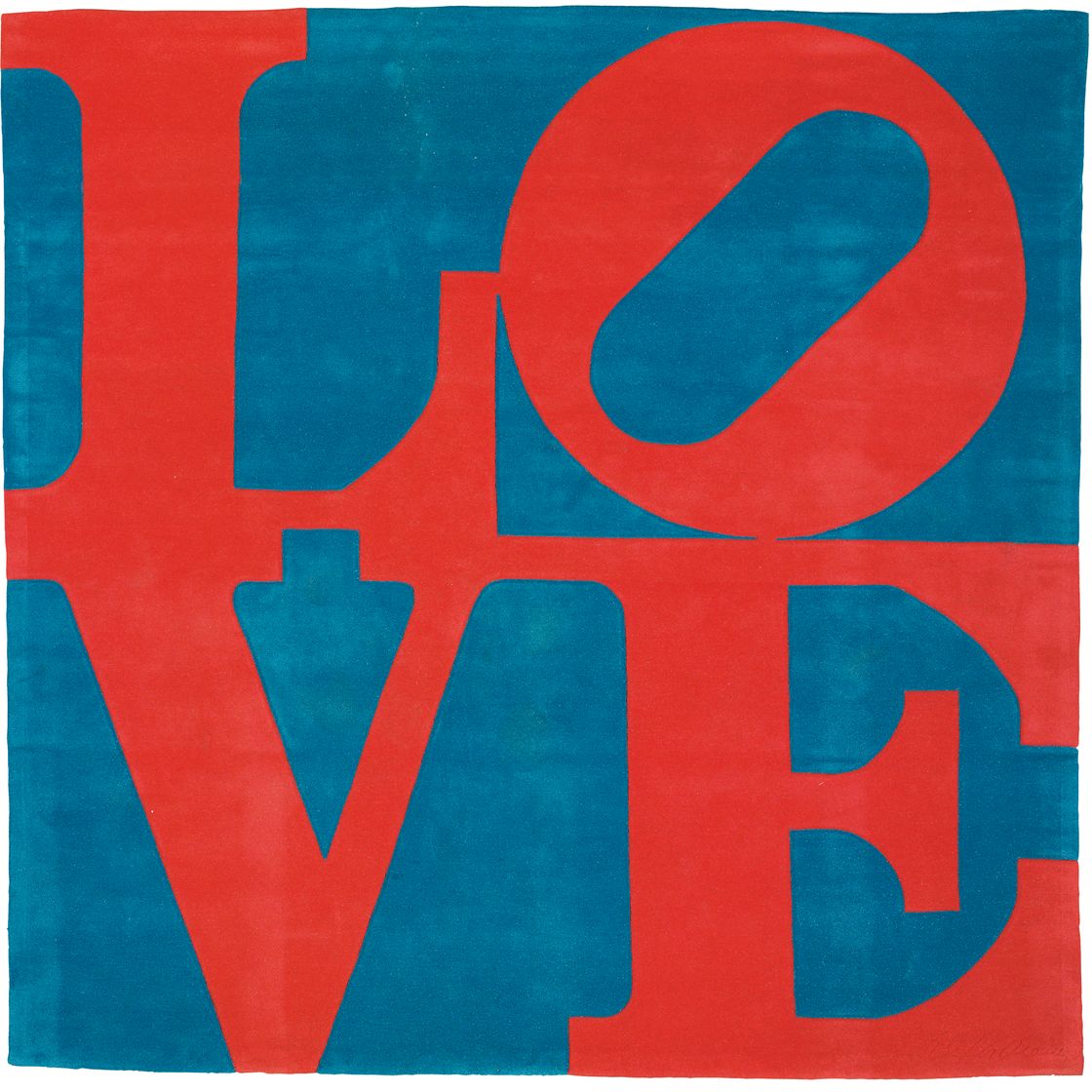 Robert Indiana — Красное на синем, Любовь