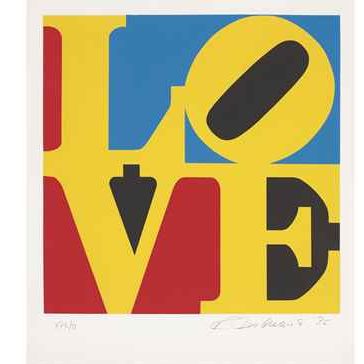 Robert Indiana — Три отрывка из "Книги любви"