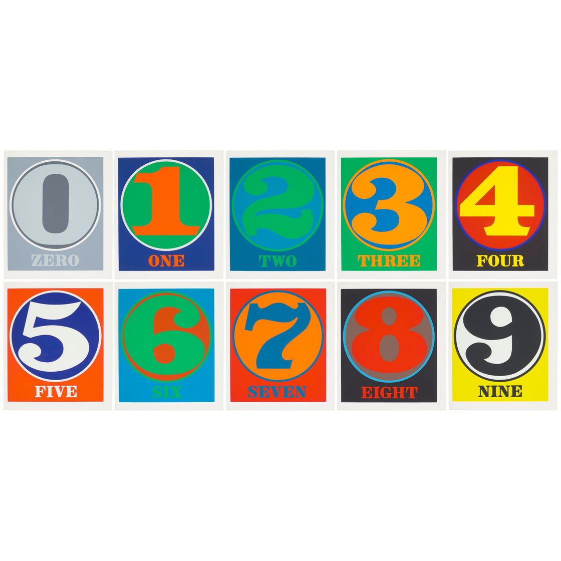 Robert Indiana — Числа