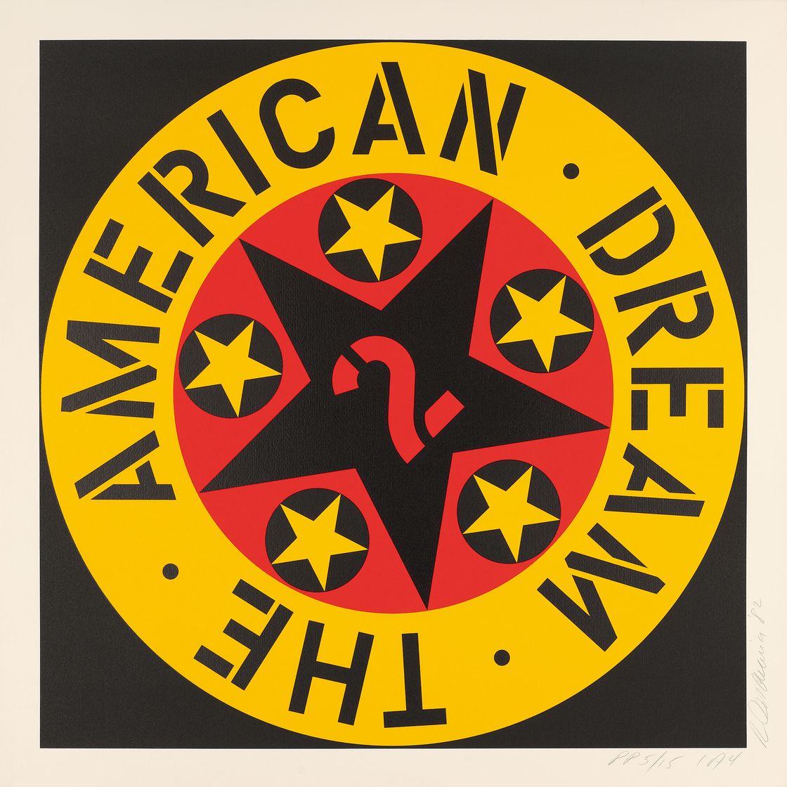 Robert Indiana — Американская мечта № 2, изображение 1