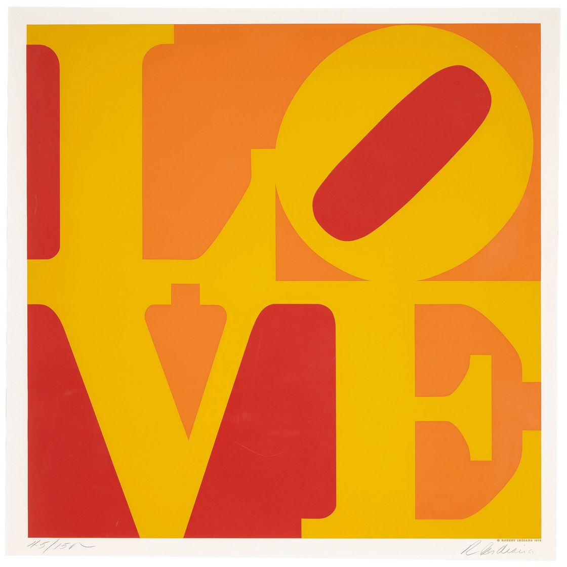 Robert Indiana — Золотая Любовь