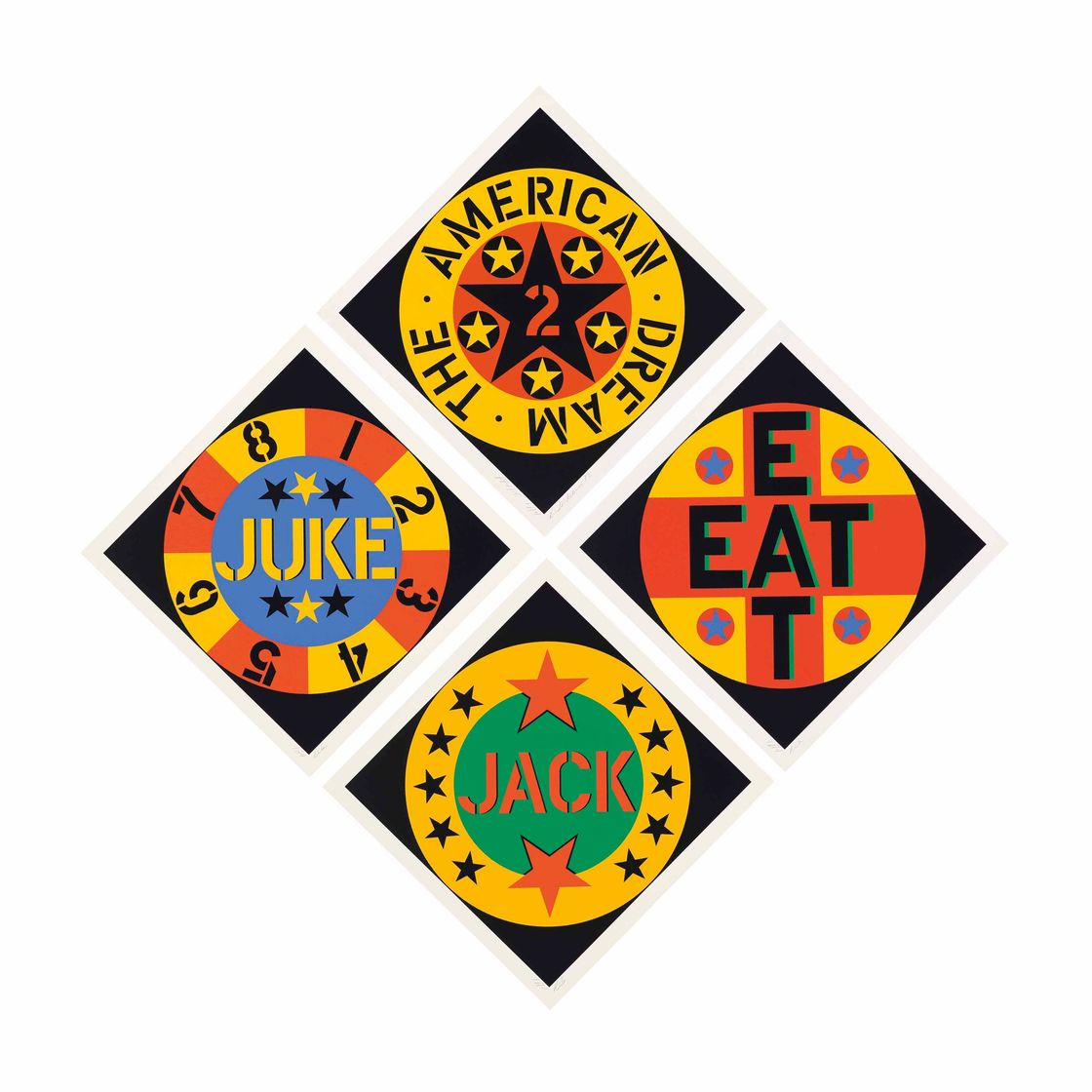 Robert Indiana — Американская мечта № 2 (Шихан, 125), изображение 1
