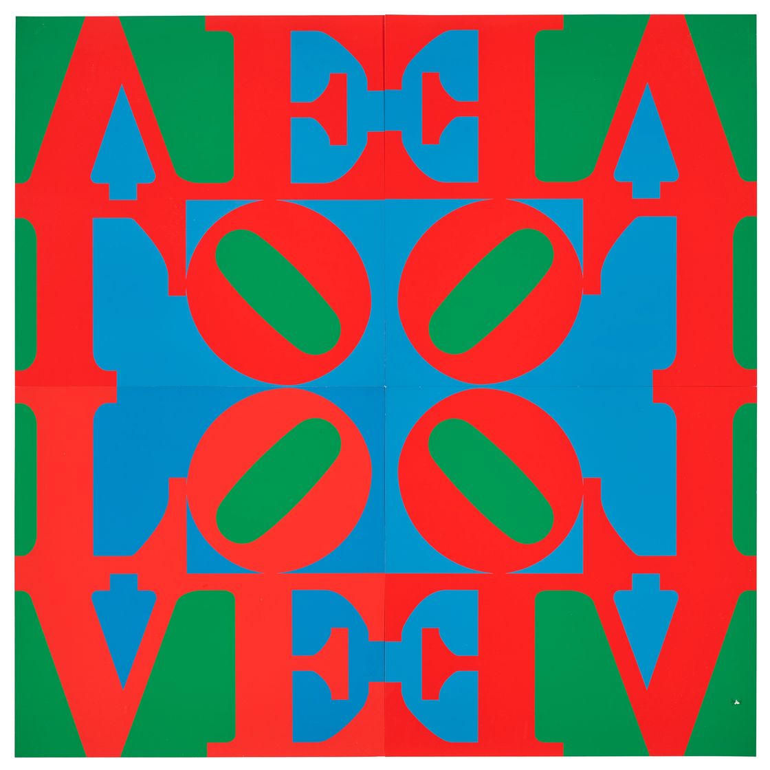 Robert Indiana — Стена любви, от бывшего владельца Фарба