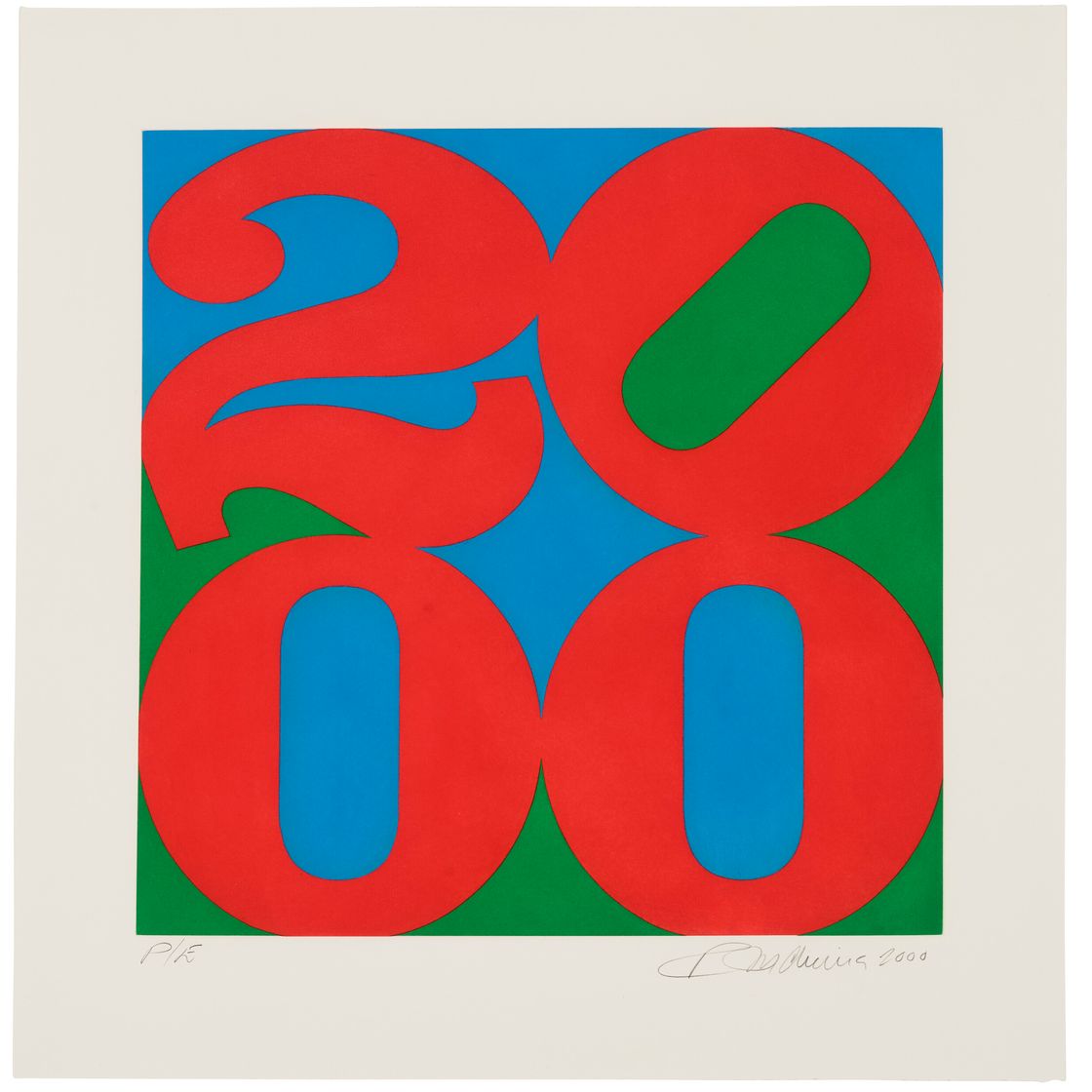 Robert Indiana — Любовь / 2000 : Один принт
