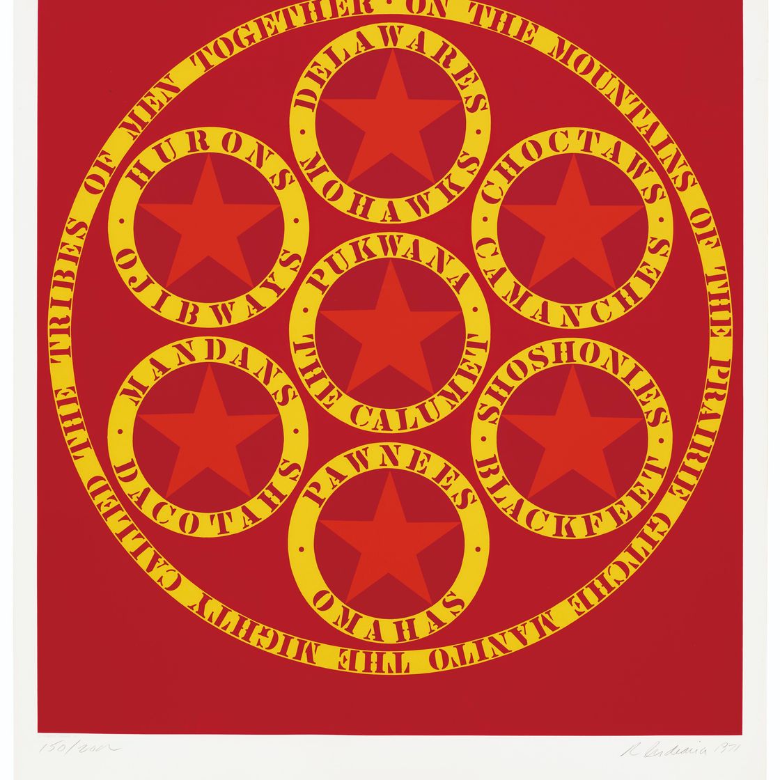 Robert Indiana — Калумет, из десятилетия в десятилетие