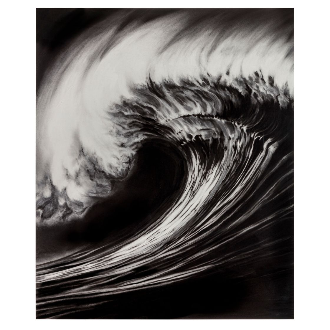 Robert Longo — Без названия (Черная кровь)