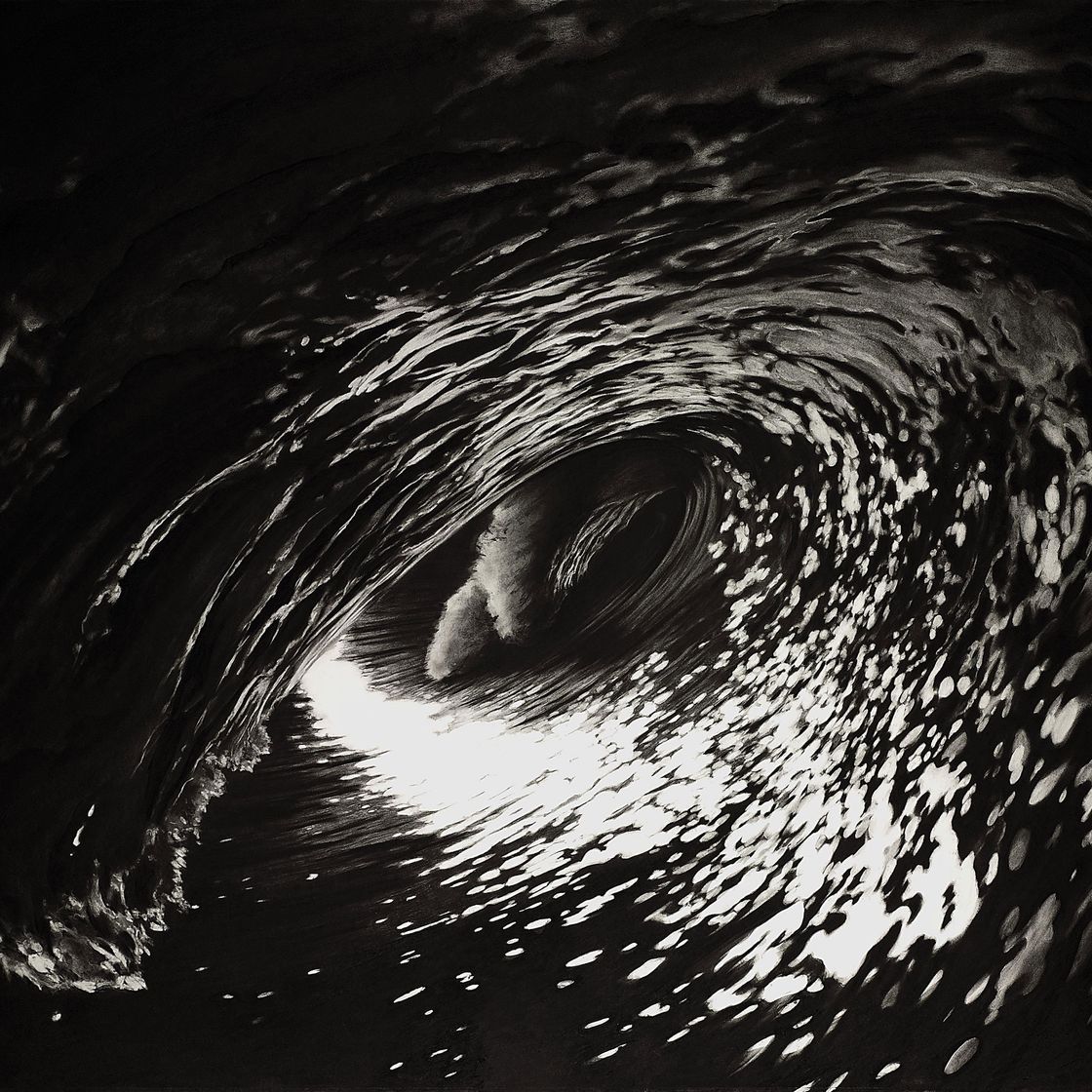 Robert Longo — Без названия (Черная трубка)