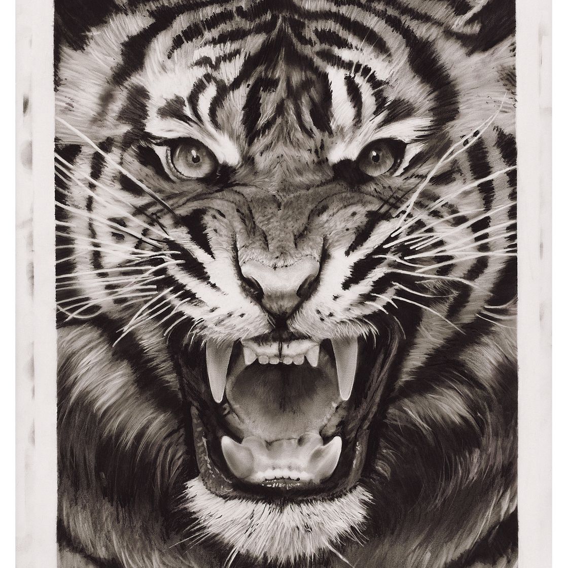 Robert Longo — Этюд для ревущего тигра