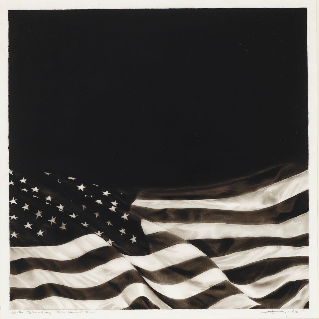 Robert Longo — Исследование "Черного флага" - для Говарда Зинна