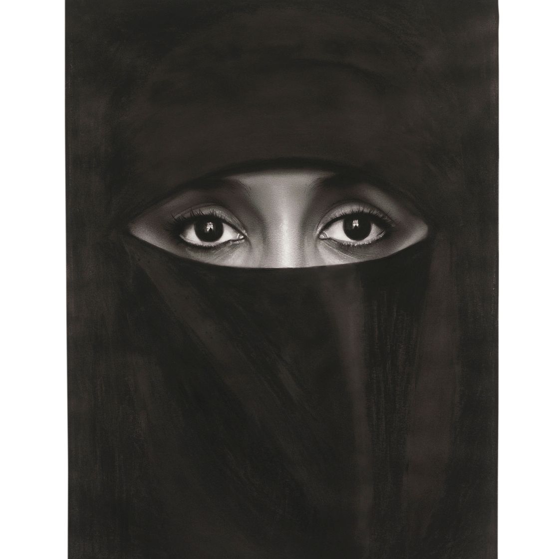 Robert Longo — Этюд для бурки № 7 (Ханане), изображение 1