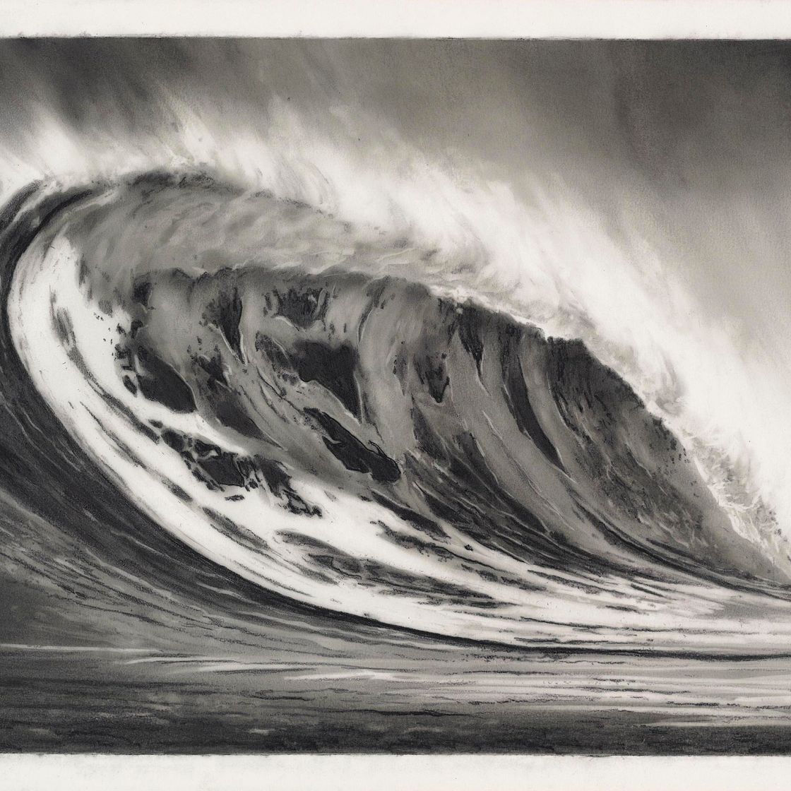 Robert Longo — Исследование для Белого туннеля (B)