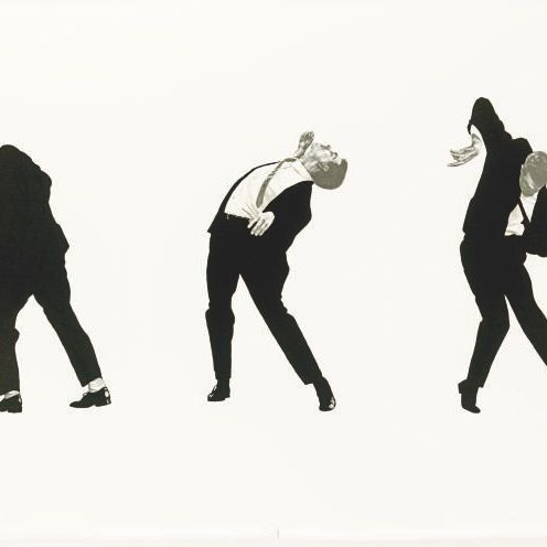 Robert Longo — Без названия "Я", от "Людей в городах"