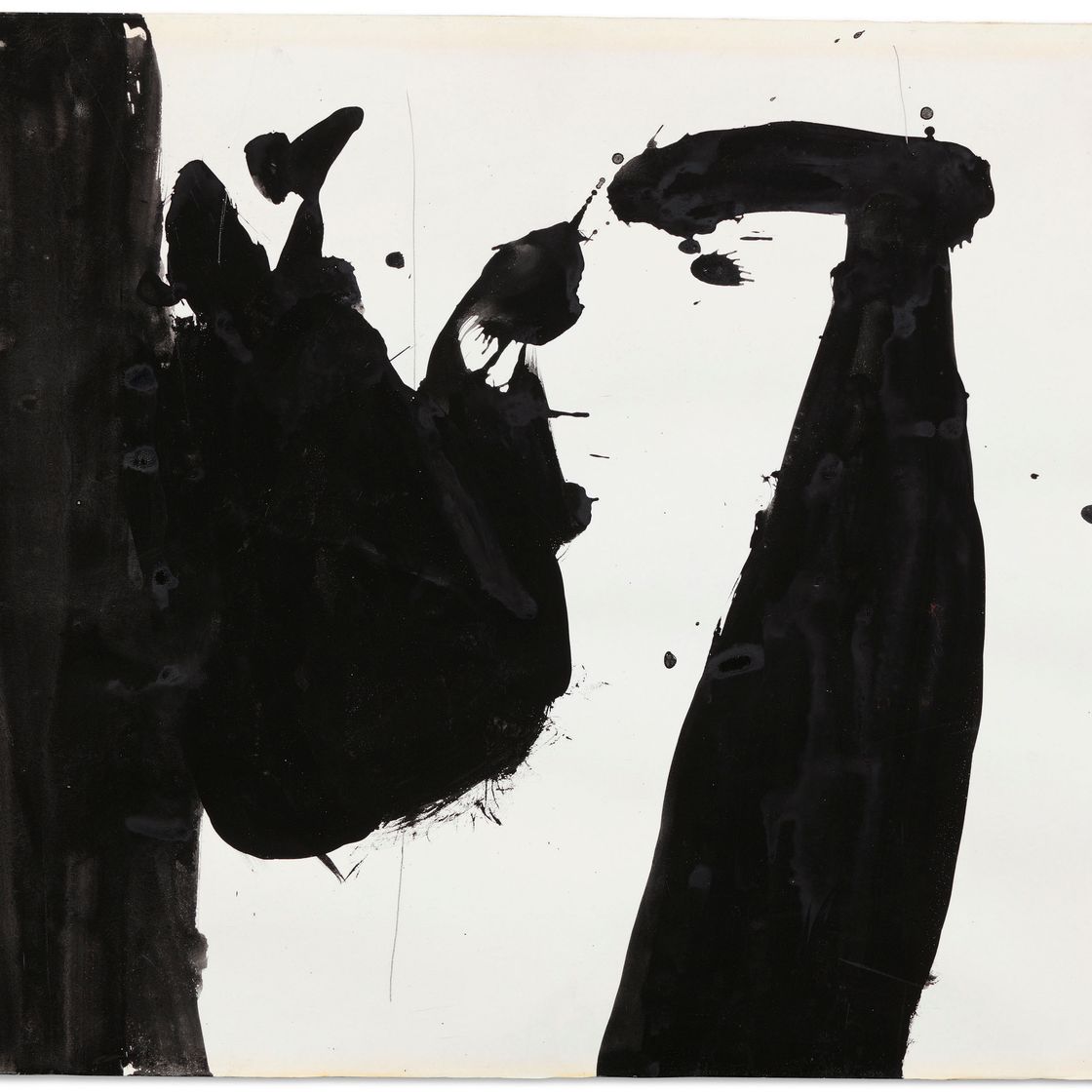Robert Motherwell — В черно-белом исполнении