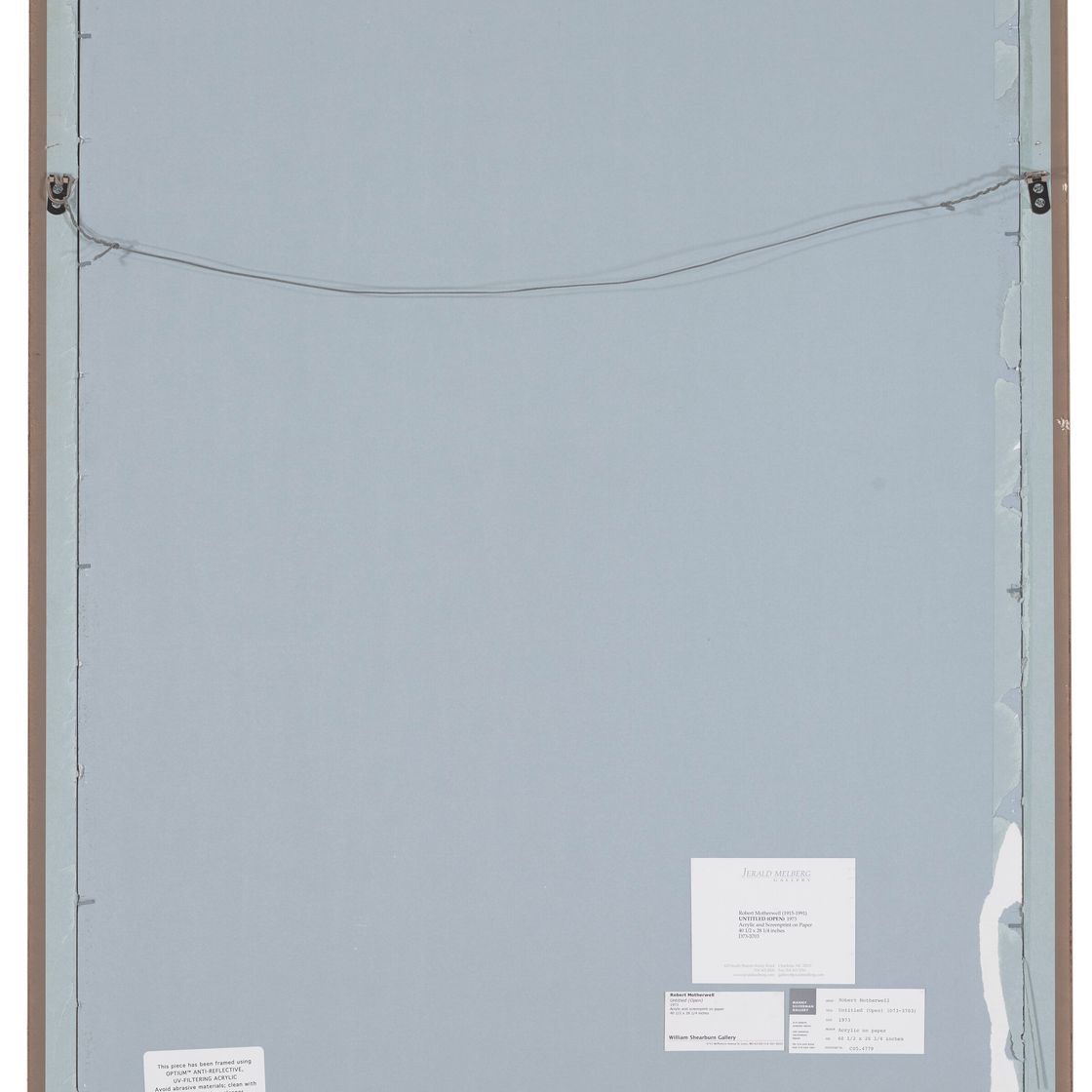 Robert Motherwell — Без названия (Открыто), изображение 3