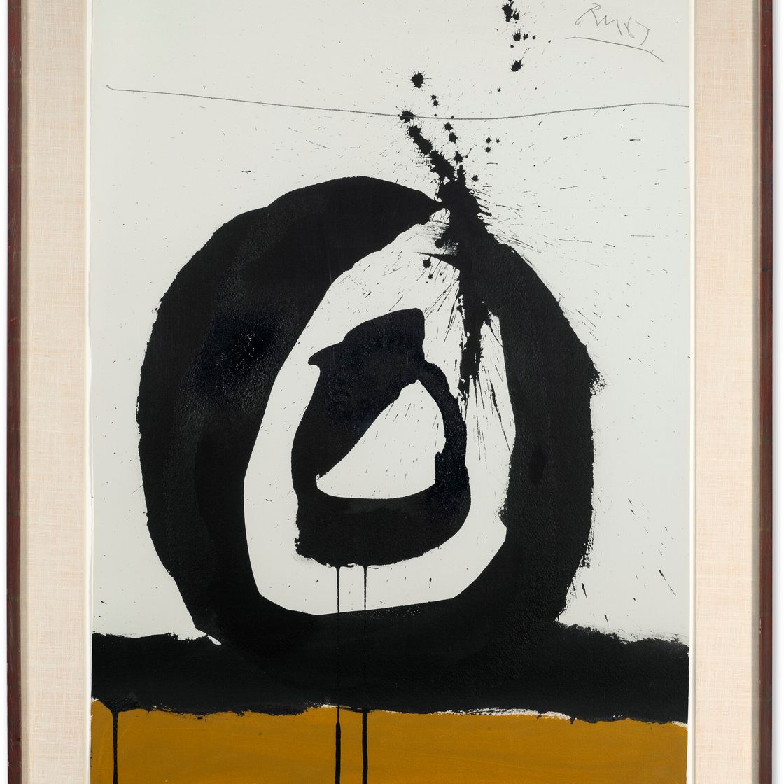 Robert Motherwell — Черный с охрой, изображение 2