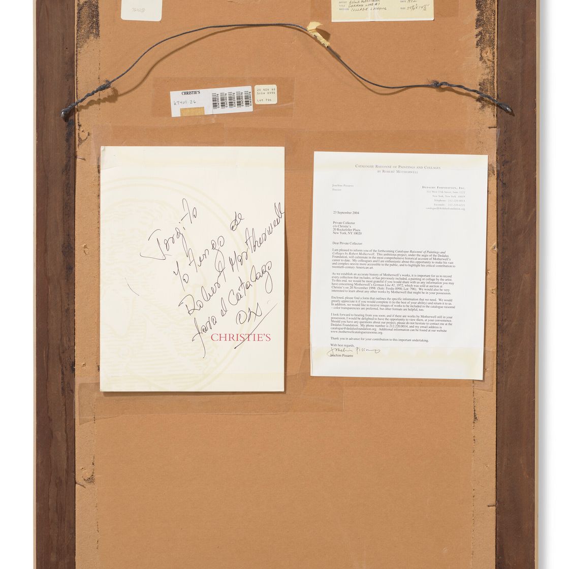 Robert Motherwell — Немецкая линия №1, изображение 3