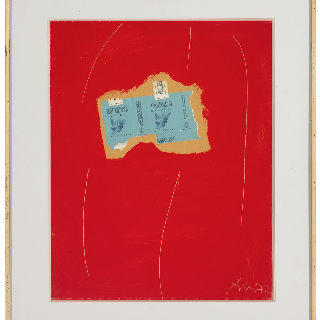 Robert Motherwell — Голуаз на алом № 9, изображение 2