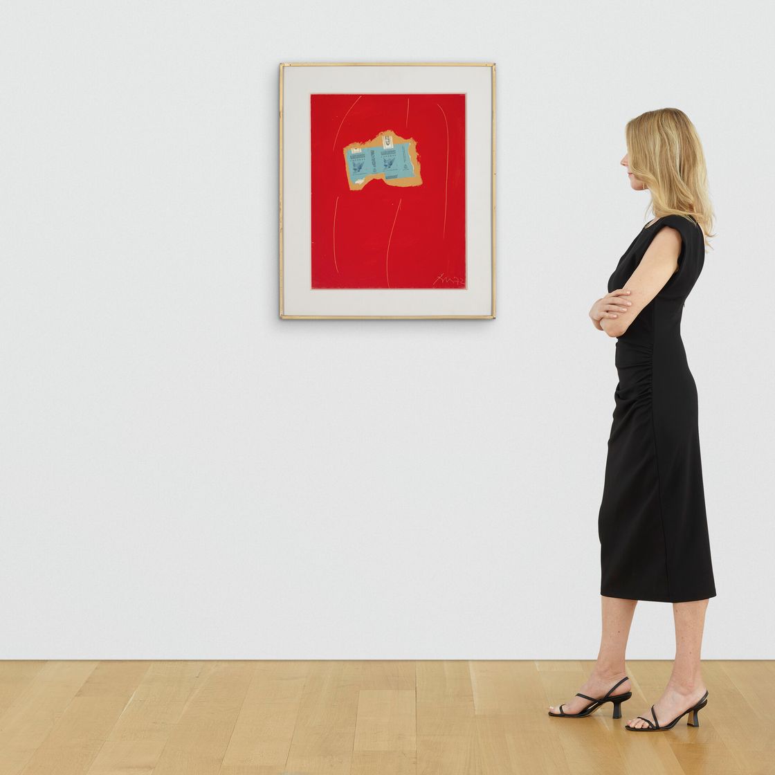 Robert Motherwell — Голуаз на алом № 9, изображение 5